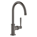 AXOR 16518341 Montreux Single-Hole Faucet 210, 1.2 GPM - Brushed Black Chrome