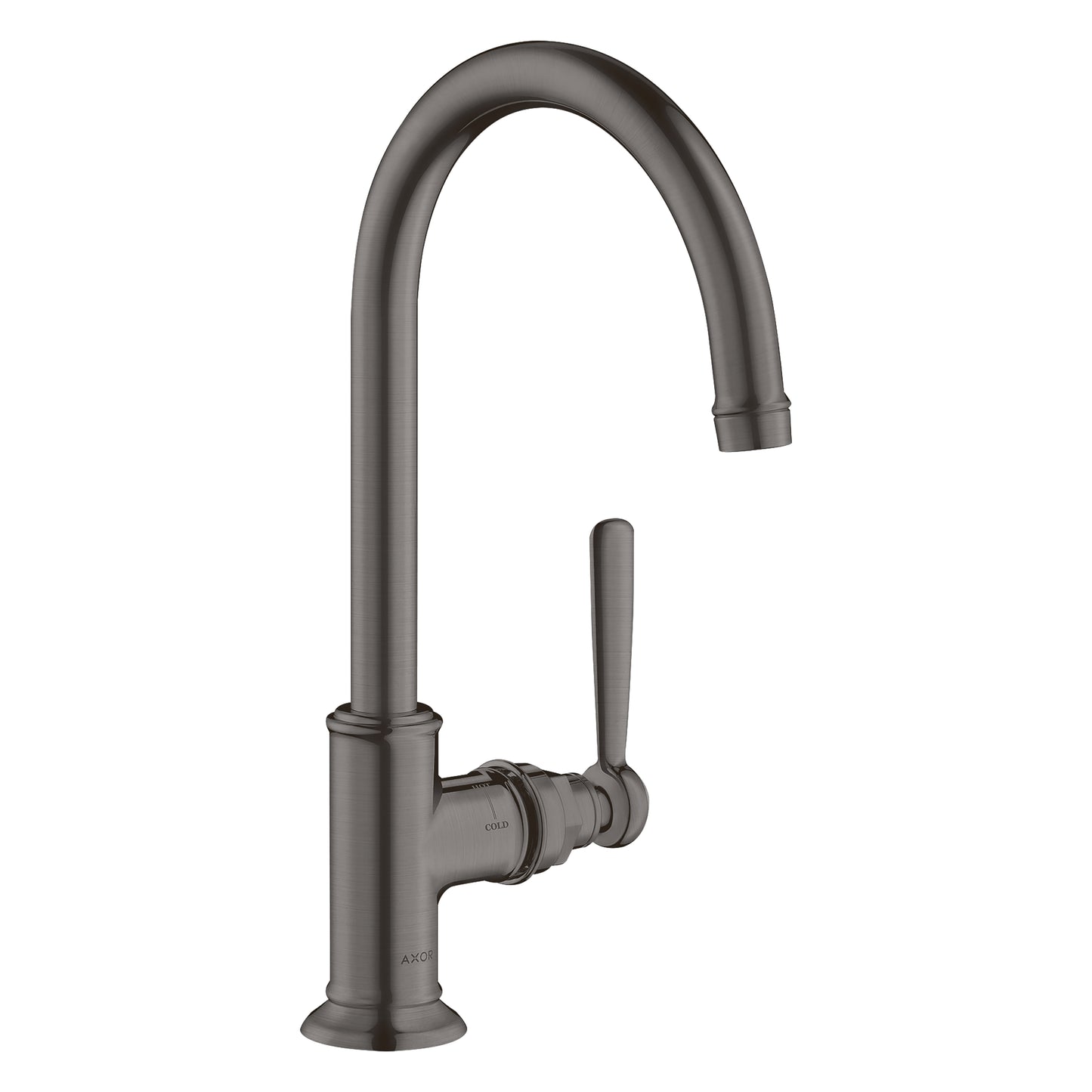 AXOR 16518341 Montreux Single-Hole Faucet 210, 1.2 GPM - Brushed Black Chrome