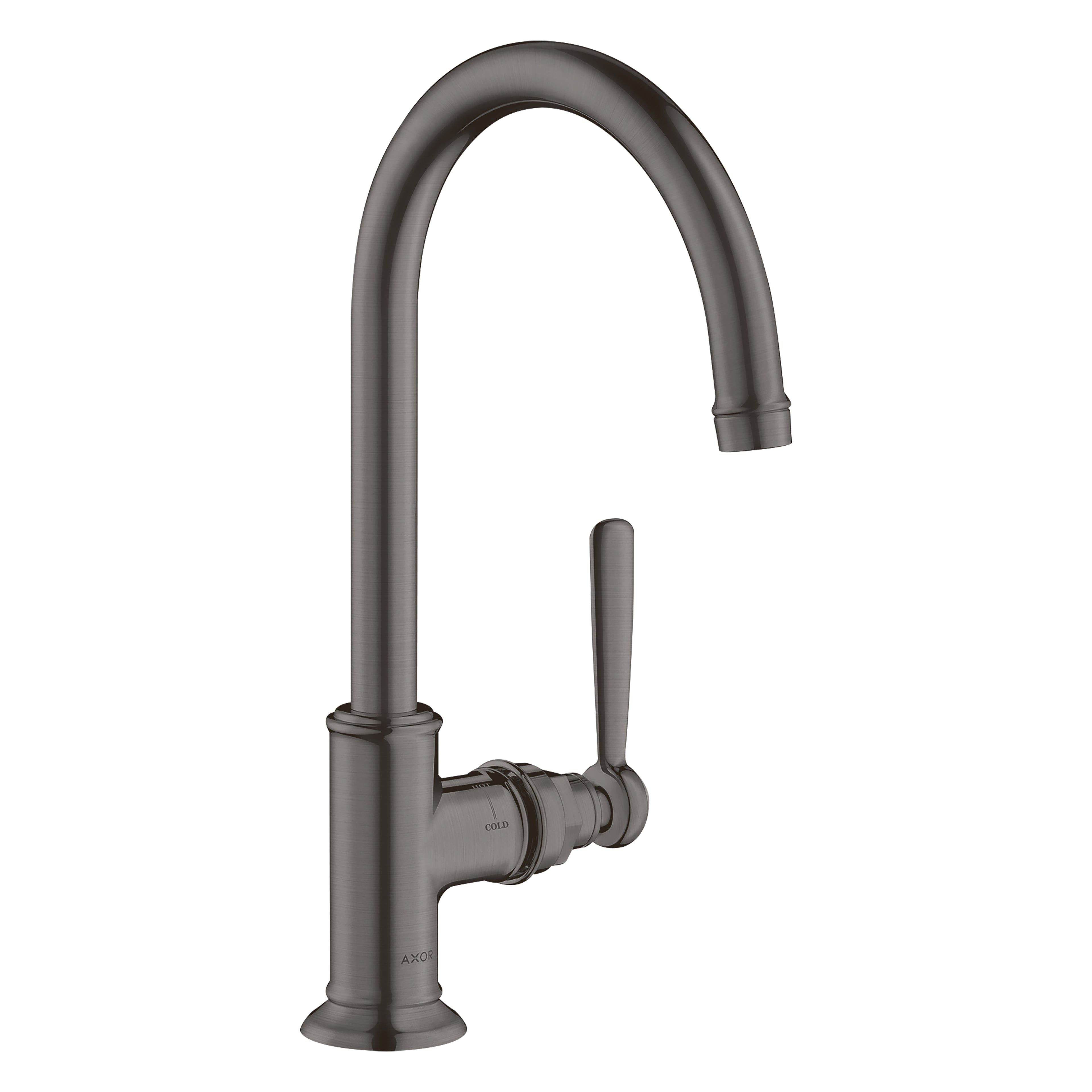 AXOR 16518341 Montreux Single-Hole Faucet 210, 1.2 GPM - Brushed Black Chrome