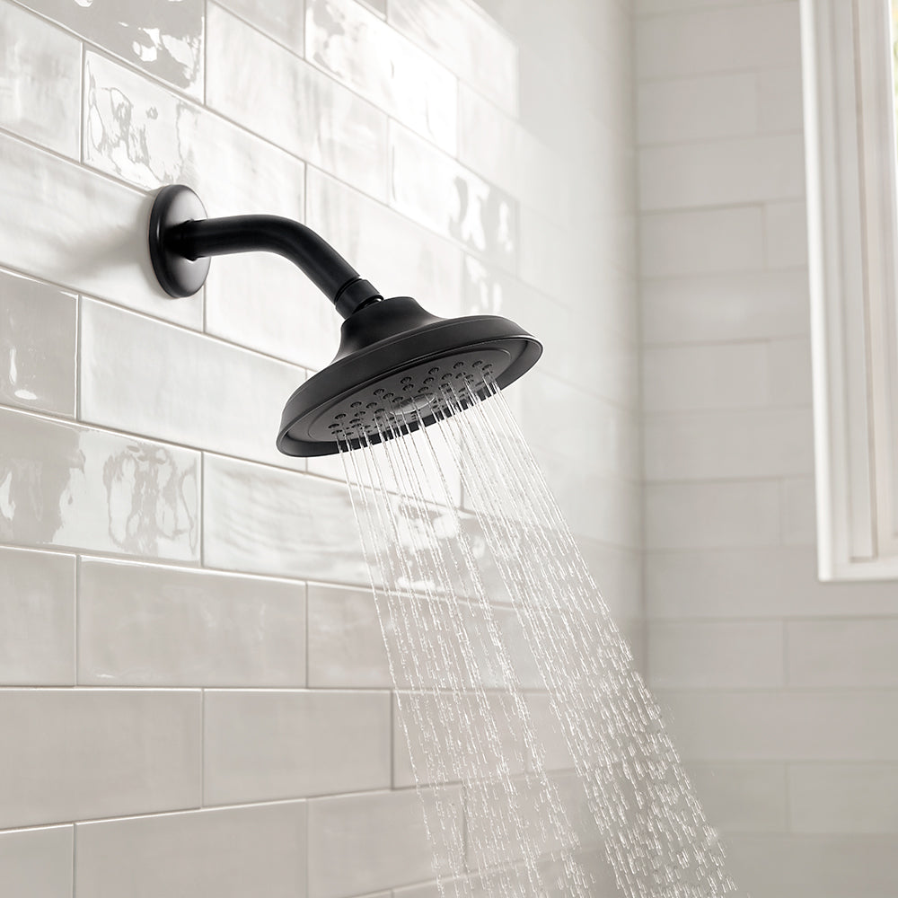 HANSGROHE 04780670 Joleena Showerhead 150 1-Jet, 1.75 GPM - Matte Black