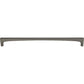 TOP KNOBS TK1017AG Riverside 12" Center to Center Bar Pull - Ash Gray