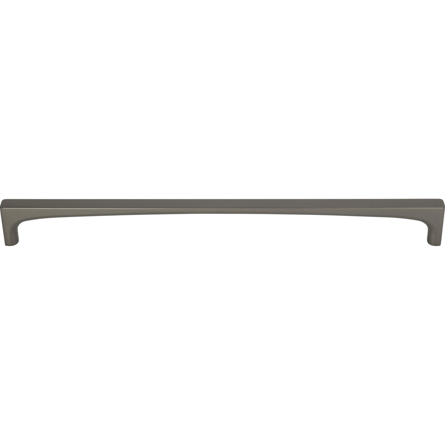 TOP KNOBS TK1017AG Riverside 12" Center to Center Bar Pull - Ash Gray