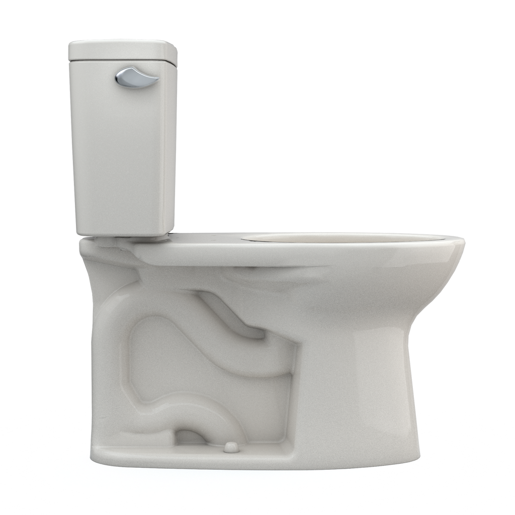 TOTO CST776CEFG#12 Drake Two-Piece Elongated 1.28 Gpf Universal Height Tornado Flush Toilet With Cefiontect - Sedona Beige