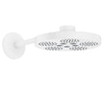 AXOR 48482701 One Showerhead 280 2-Jet with Showerarm Trim, 1.75 GPM - Matte White