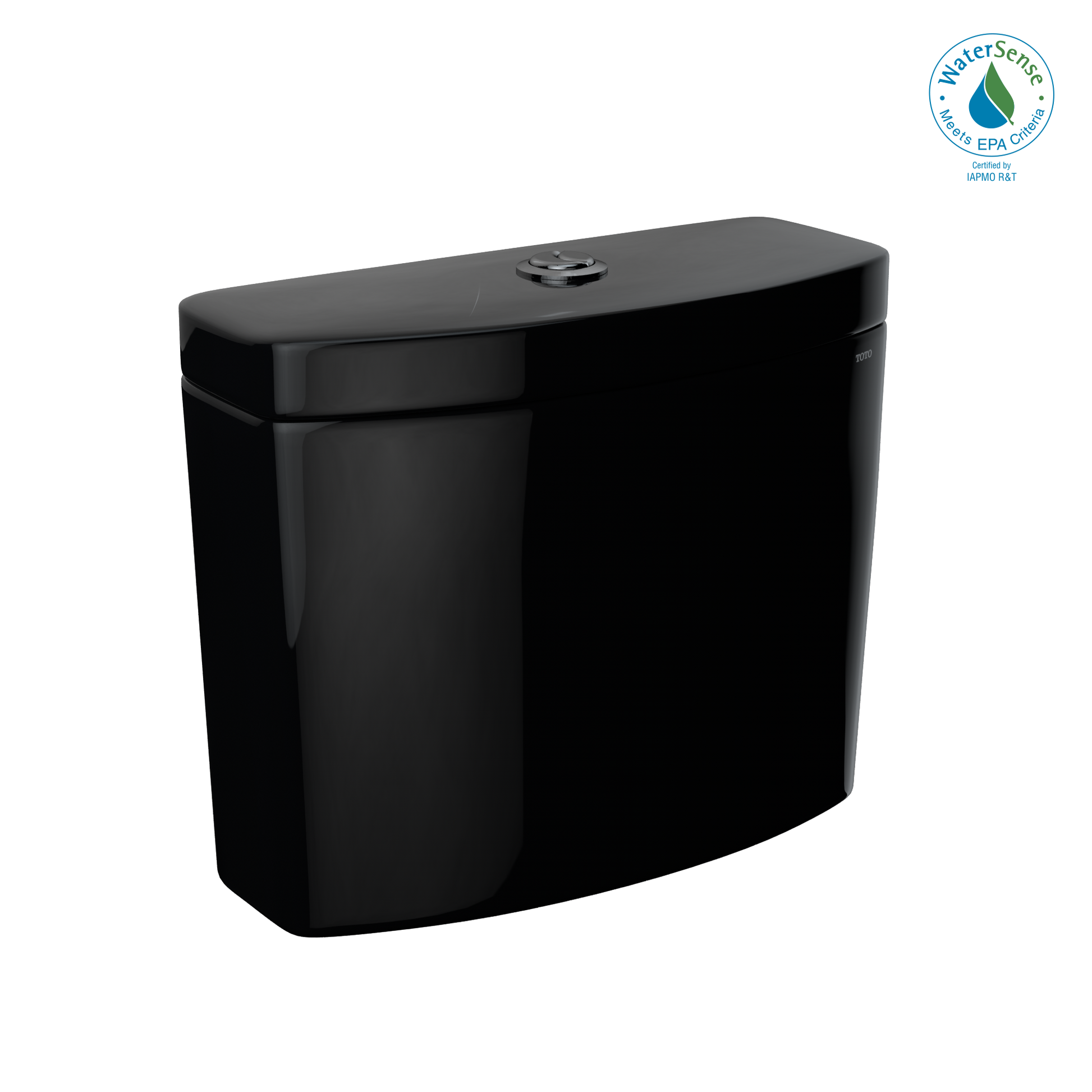 TOTO ST446EMNA#51 Aquia Iv Dual Flush 1.28 And 0.9 Gpf Toilet Tank Only With Washlet+ Auto Flush Compatibility - Ebony