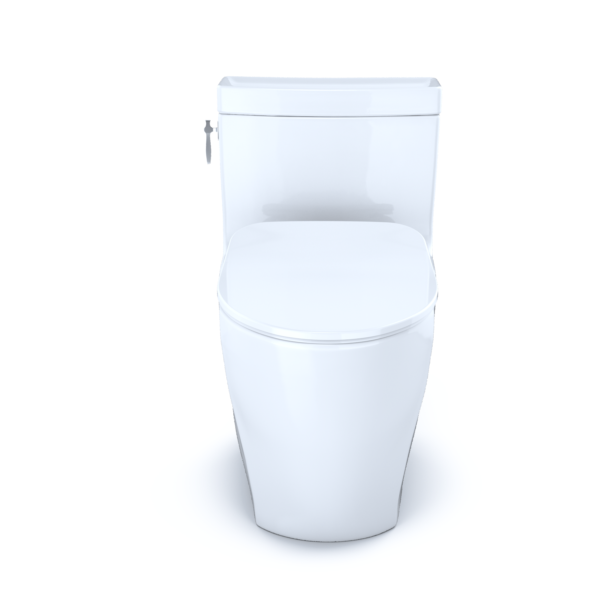 TOTO MS626234CEFG#01 Aimes One-Piece Elongated 1.28 Gpf Toilet With Cefiontect And Softclose Seat - Cotton White