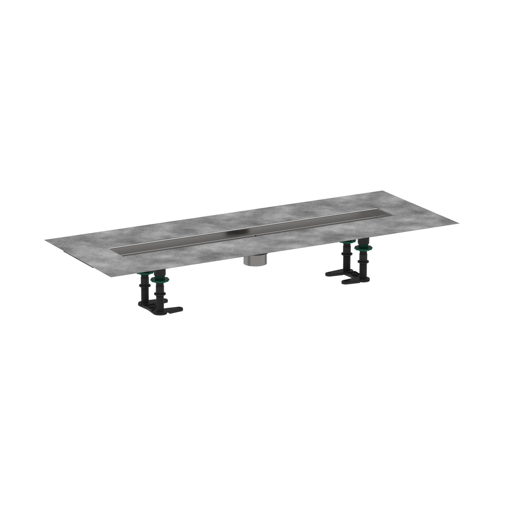 HANSGROHE 56011181 RainDrain 2" outlet 27 5/8" (700mm) - Brushed Stainless Steel