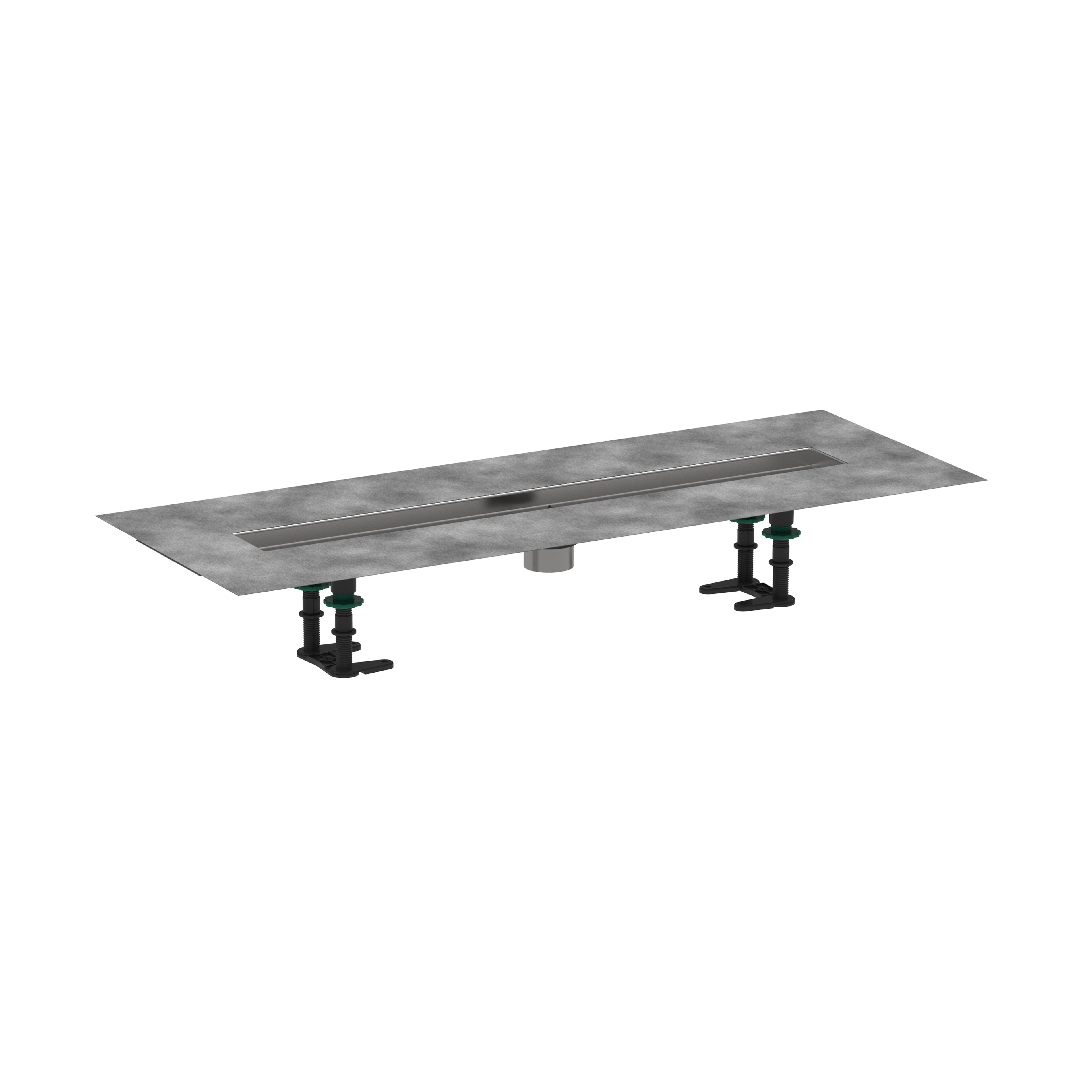 HANSGROHE 56011181 RainDrain 2" outlet 27 5/8" (700mm) - Brushed Stainless Steel