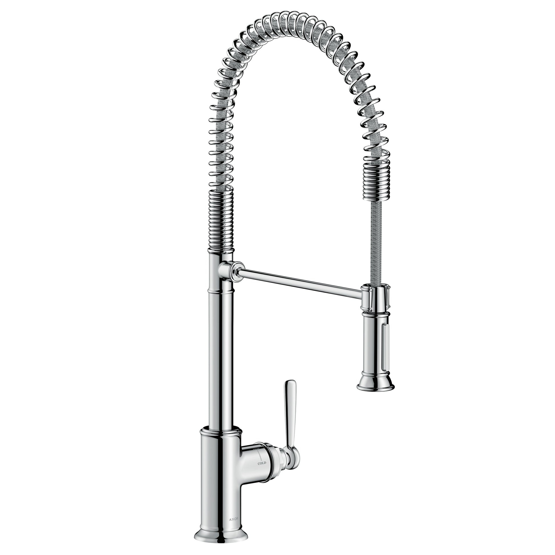 AXOR Montreux Semi-Pro Kitchen Faucet 2-Spray, 1.75 GPM in Chrome