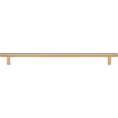ATLAS A957-WB Griffith 12" Center to Center Bar Pull - Warm Brass