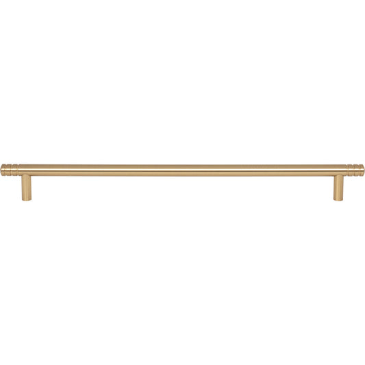 ATLAS A957-WB Griffith 12" Center to Center Bar Pull - Warm Brass