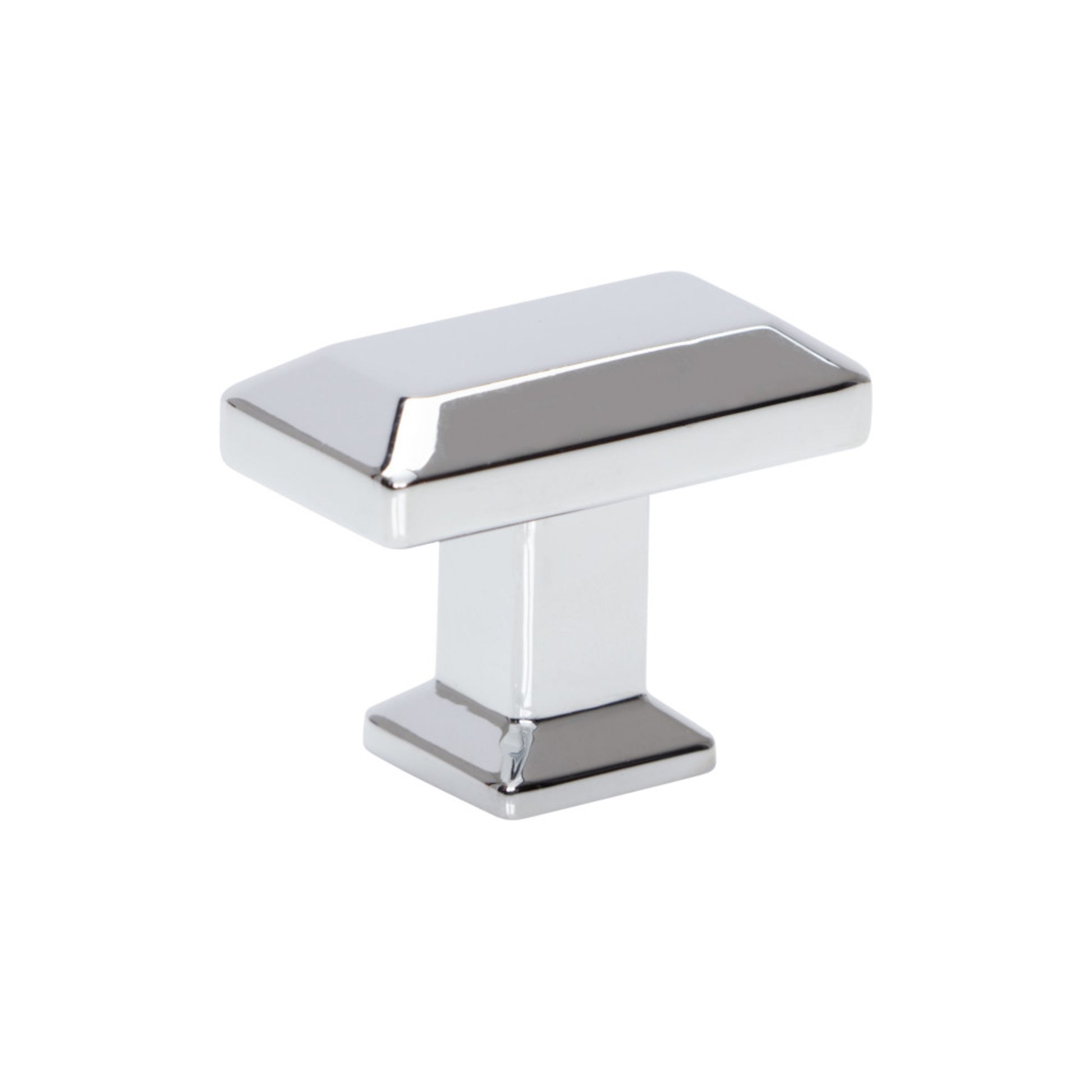 ATLAS A661-CH Sweetbriar Lane 1 3/8" Length Rectangle Knob - Polished Chrome