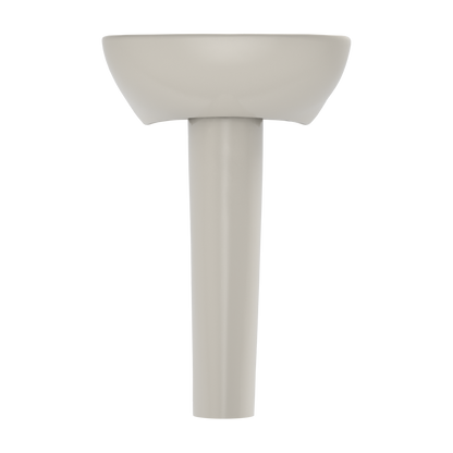 TOTO LPT241.4G#12 Supreme Oval Basin Pedestal Bathroom Sink With Cefiontect For 4 Inch Center Faucets - Sedona Beige