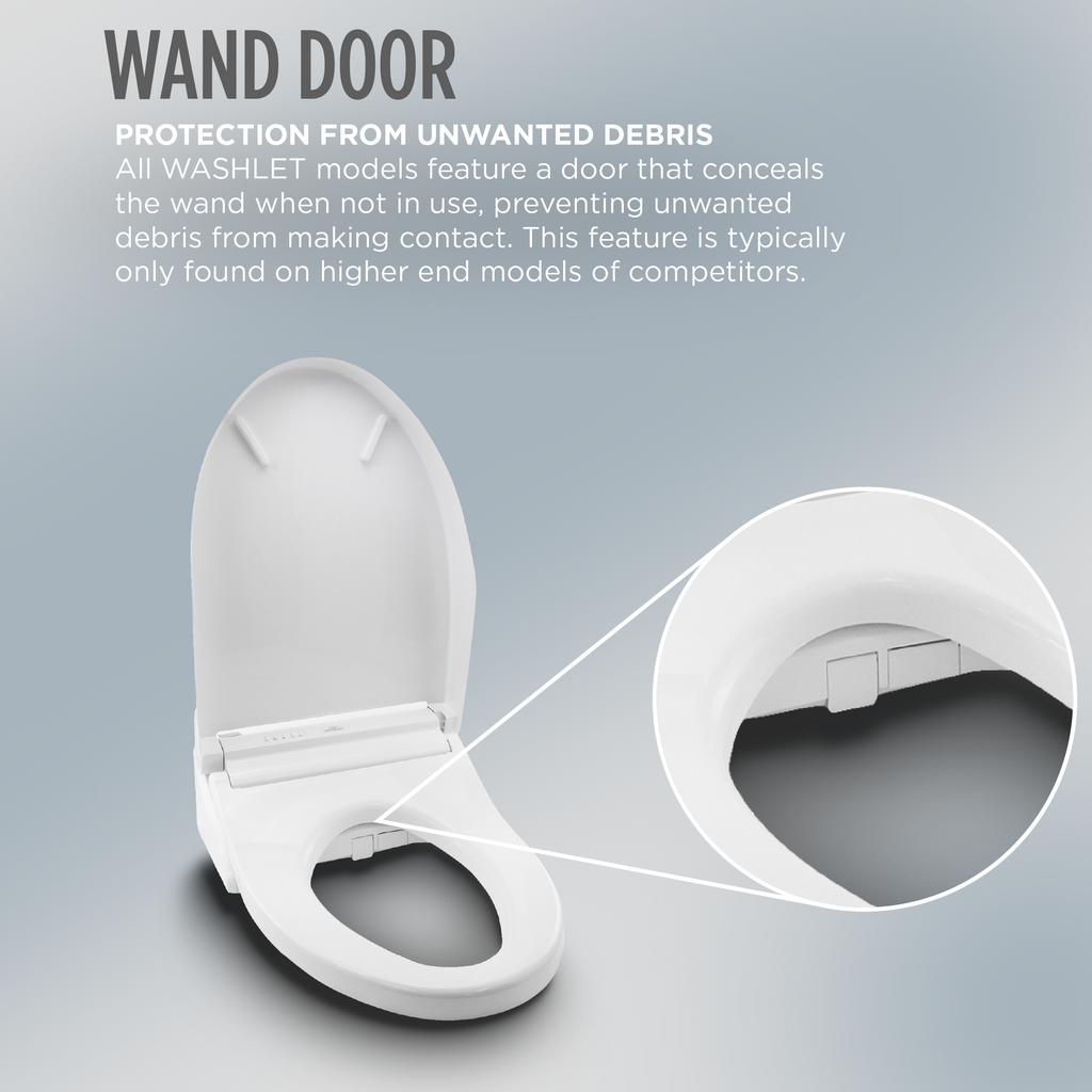 TOTO SW4726#12 Washlet S7 Electronic Bidet Toilet Seat With Ewater+ Bowl And Wand Cleaning - Sedona Beige