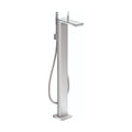 AXOR 47440001 MyEdition Freestanding Tub Filler Trim with 1.75 GPM Handshower - Chrome / Mirror Glass
