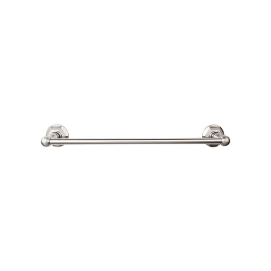 TOP KNOBS ED8BSNB TOP BATH (R) Edwardian Bath Single 26 1/2" Wall Mounted Towel Bar - Brushed Satin Nickel