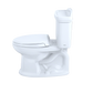 TOTO CST754EF#01 Eco Dartmouth Two-Piece Elongated 1.28 GPF Universal Height Toilet , Cotton White