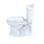 TOTO CST754EF#01 Eco Dartmouth Two-Piece Elongated 1.28 GPF Universal Height Toilet , Cotton White