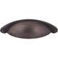 JEFFREY ALEXANDER 8233DBAC Lyon 3" Center-to-Center Cup/Bin Pull - Brushed Oil Rubbed Bronze