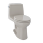 TOTO MS854114E#03 Eco UltraMax One-Piece Elongated 1.28 GPF Toilet , Bone