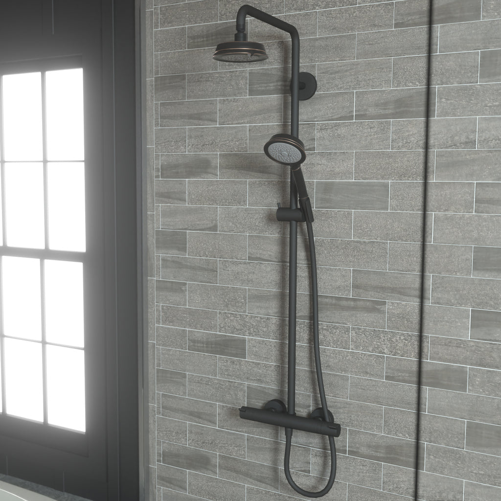 HANSGROHE 04072920 Croma 100 Classic Handshower 3-Jet, 2.5 GPM - Rubbed Bronze