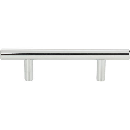 ATLAS a837-ch Skinny Linea 3" Center to Center Bar Pull - Polished Chrome