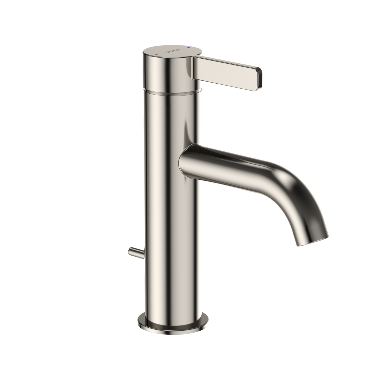 TOTO TLG11301U#PN GF Series 1.2 GPM Single Handle Bathroom Sink Faucet with COMFORT GLIDE Technology and Drain Assembly , Polished Nickel