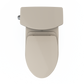 TOTO MS474124CUFG#03 Vespin II 1G Two-Piece Elongated 1.0 GPF Universal Height Toilet with CEFIONTECT and SS124 SoftClose Seat , Bone