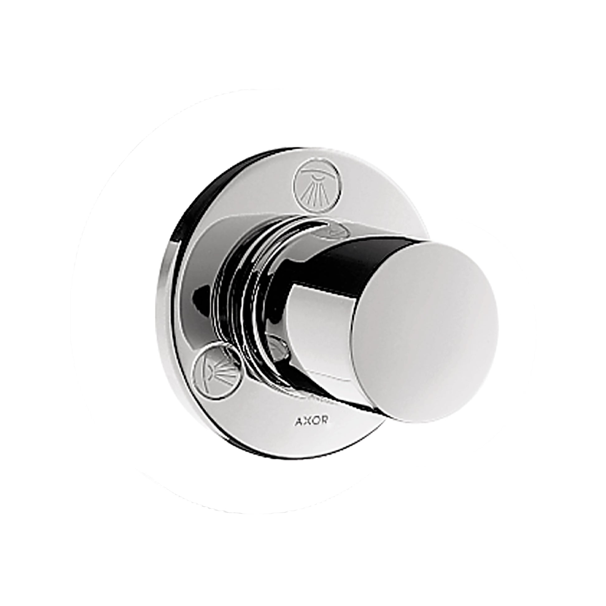 AXOR 38934001 Uno Diverter Trim Trio/Quattro - Chrome