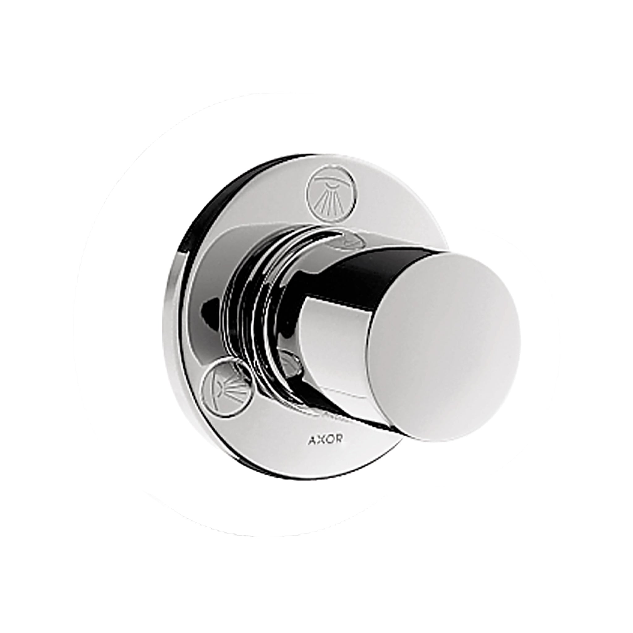 AXOR 38934001 Uno Diverter Trim Trio/Quattro - Chrome
