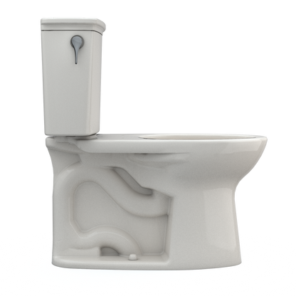 TOTO CST786CEFG#12 Drake Transitional Two-Piece Elongated 1.28 Gpf Universal Height Tornado Flush Toilet With Cefiontect - Sedona Beige