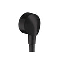 HANSGROHE 27458673 FixFit Wall Outlet with Check Valves - Matte Black