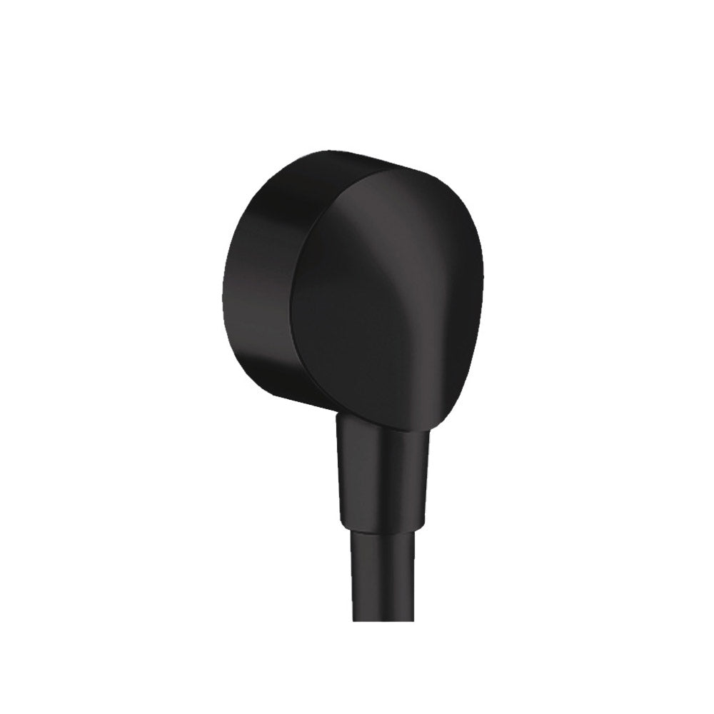 HANSGROHE 27458673 FixFit Wall Outlet with Check Valves - Matte Black