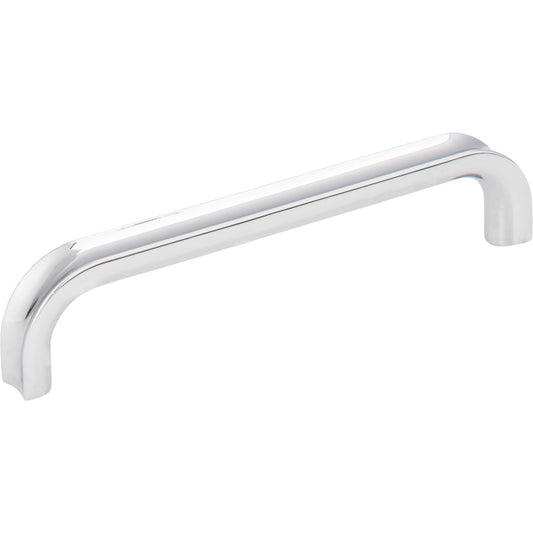 JEFFREY ALEXANDER 667-128PC Rae 128 mm Center-to-Center Bar Pull , Polished Chrome