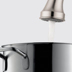 HANSGROHE 04215000 Talis C HighArc Kitchen Faucet, 2-Spray Pull-Down, 1.75 GPM - Chrome