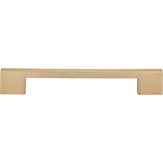 ATLAS A826-CM Thin Square 7 9/16" Center to Center Bar Pull - Champagne