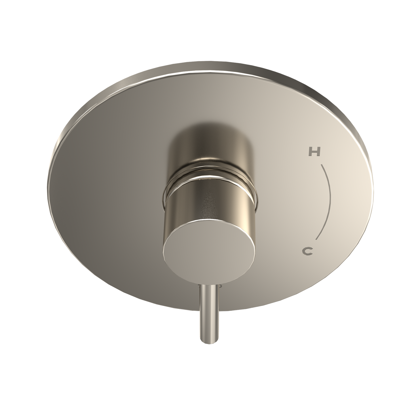 TOTO TBV01801U#PN Round Pressure Balance Valve Shower Trim , Polished Nickel