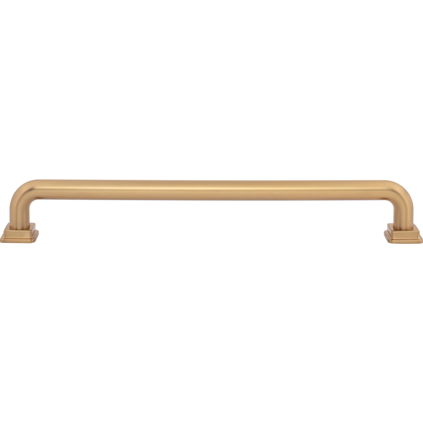 ATLAS A6028-WB Kimberton 12" Center to Center Appliance Pull - Warm Brass