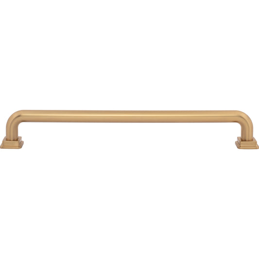 ATLAS A6028-WB Kimberton 12" Center to Center Appliance Pull - Warm Brass