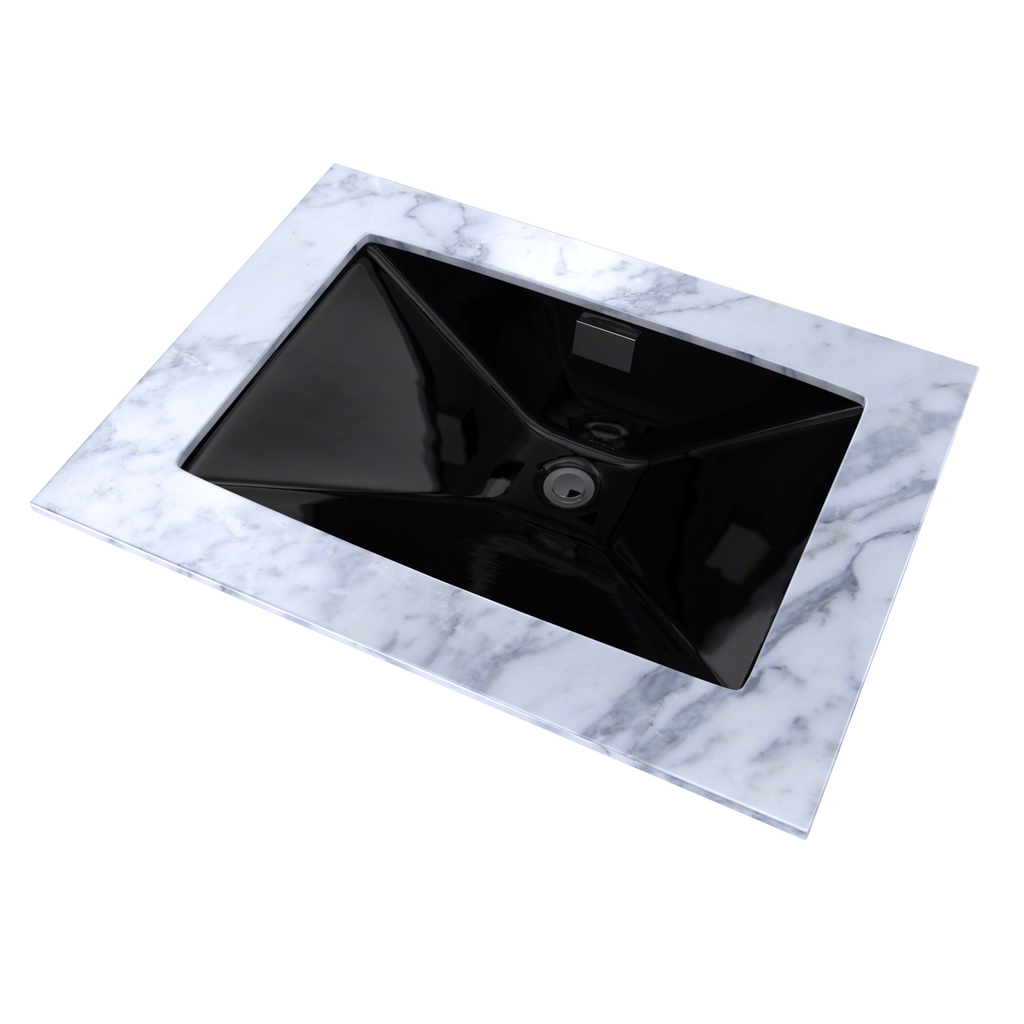 TOTO LT931#51 Lloyd Rectangular Undermount Bathroom Sink - Ebony