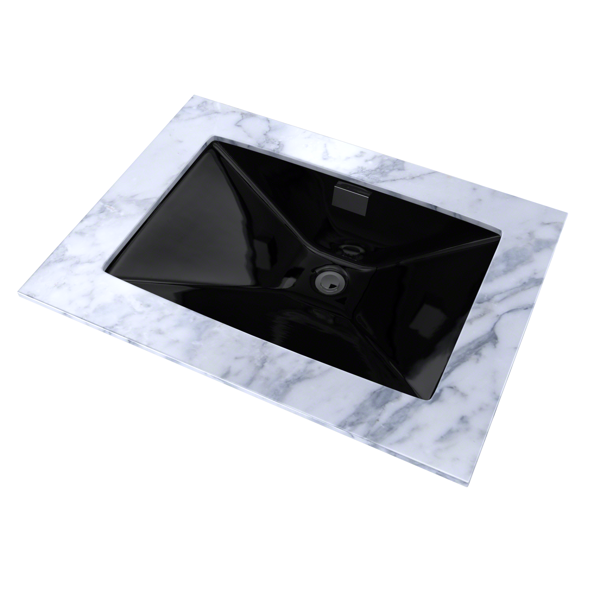 TOTO LT931#51 Lloyd Rectangular Undermount Bathroom Sink - Ebony