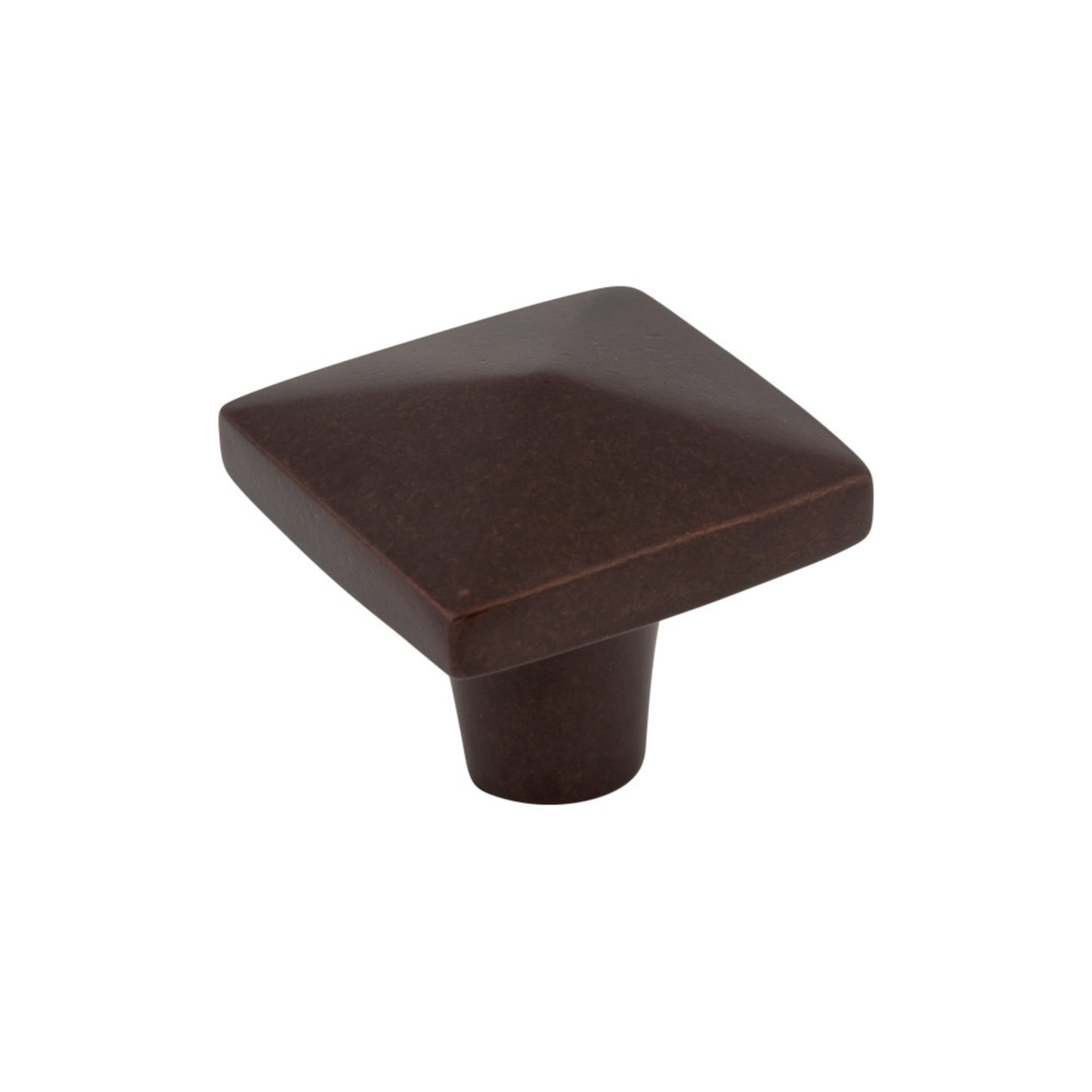 TOP KNOBS M1523 Aspen 1 1/2" Length Square Knob - Mahogany Bronze