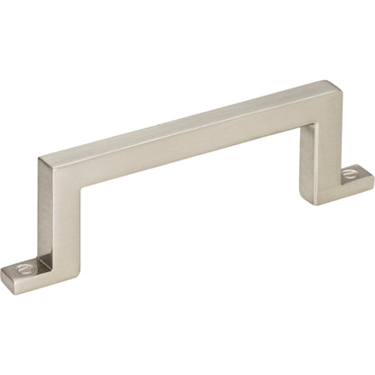 ATLAS 384-BRN Campaign 3" Center to Center Bar Pull - Brushed Nickel