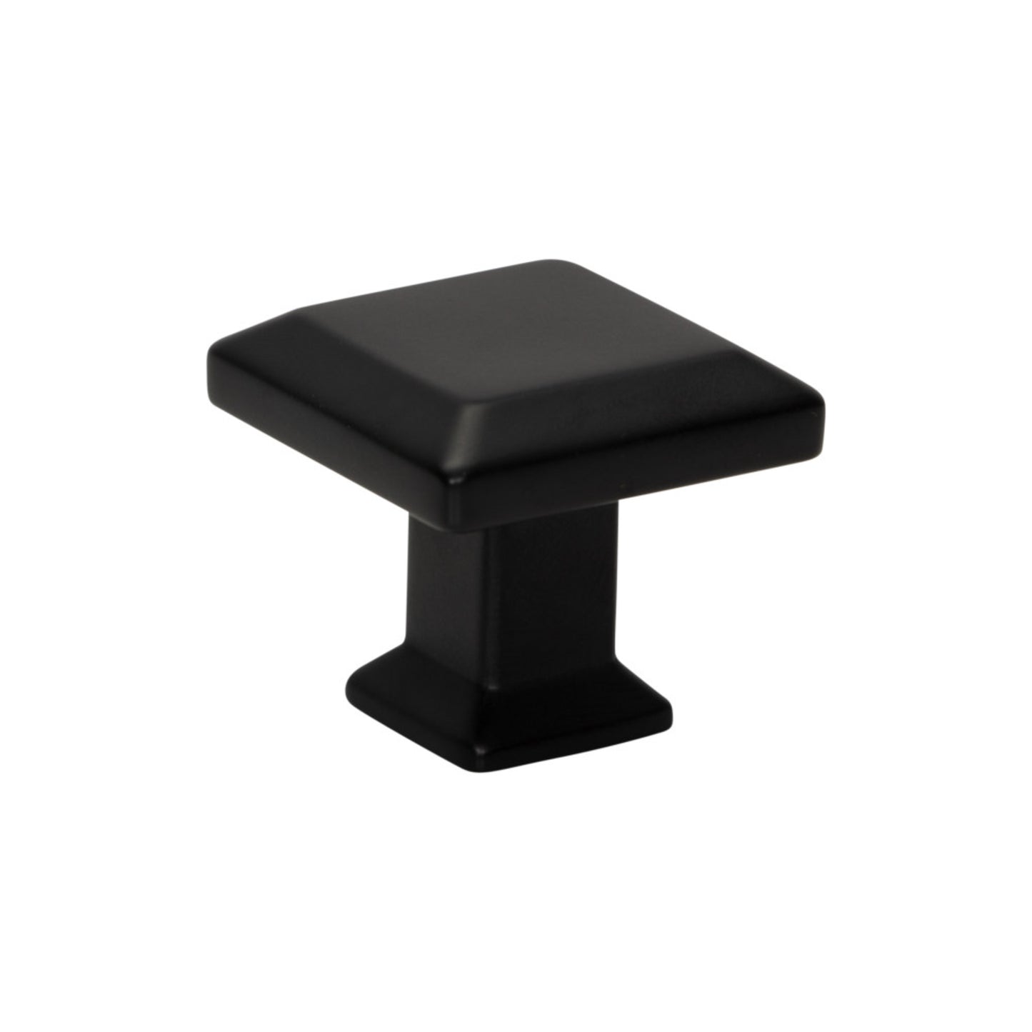 ATLAS A660-BL Sweetbriar Lane 1 1/4" Length Square Knob - Matte Black