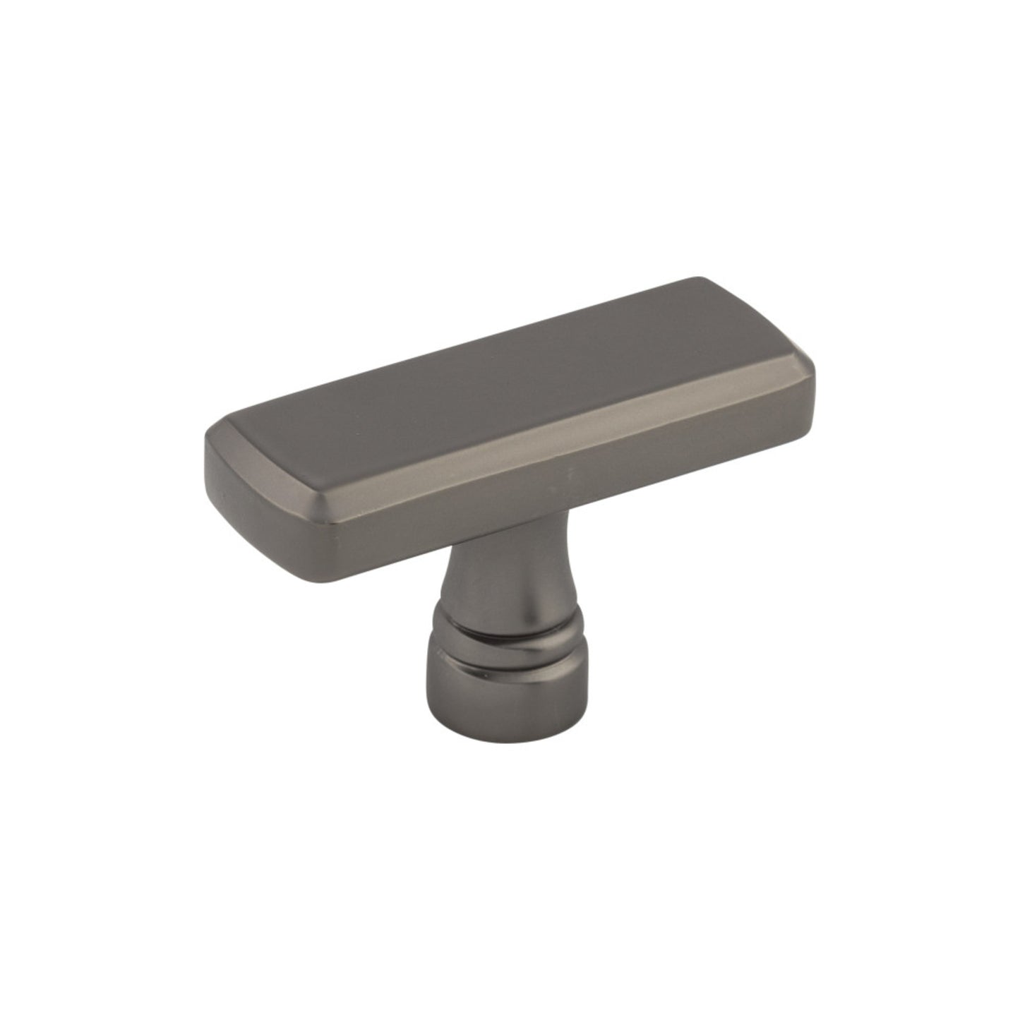 TOP KNOBS TK851AG Kingsbridge 1 7/8" Length Rectangle Knob - Ash Gray