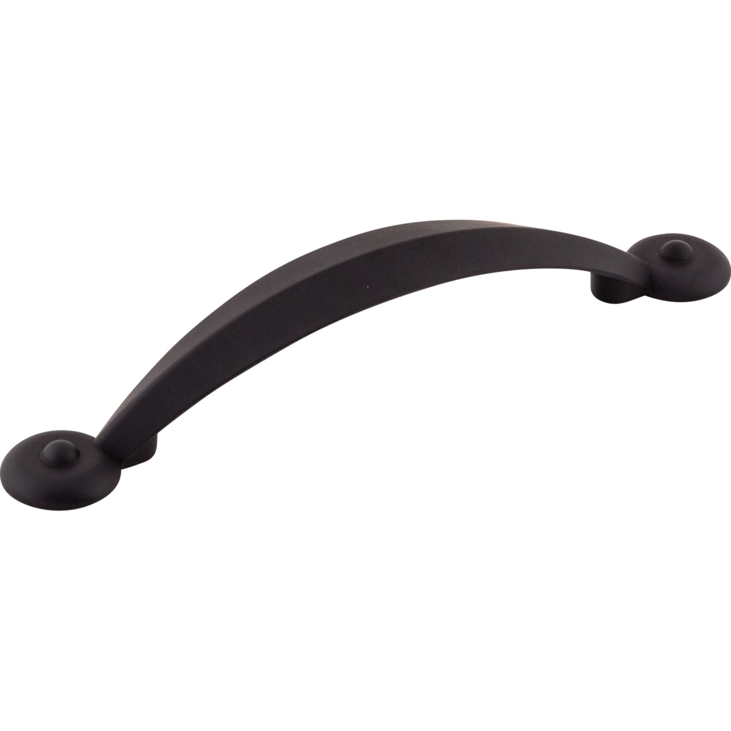 TOP KNOBS M1678 Angle 3 3/4" Center to Center Bar Pull - Flat Black