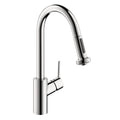 HANSGROHE 04310001 Talis S² HighArc Kitchen Faucet, 2-Spray Pull-Down, 1.5 GPM - Chrome