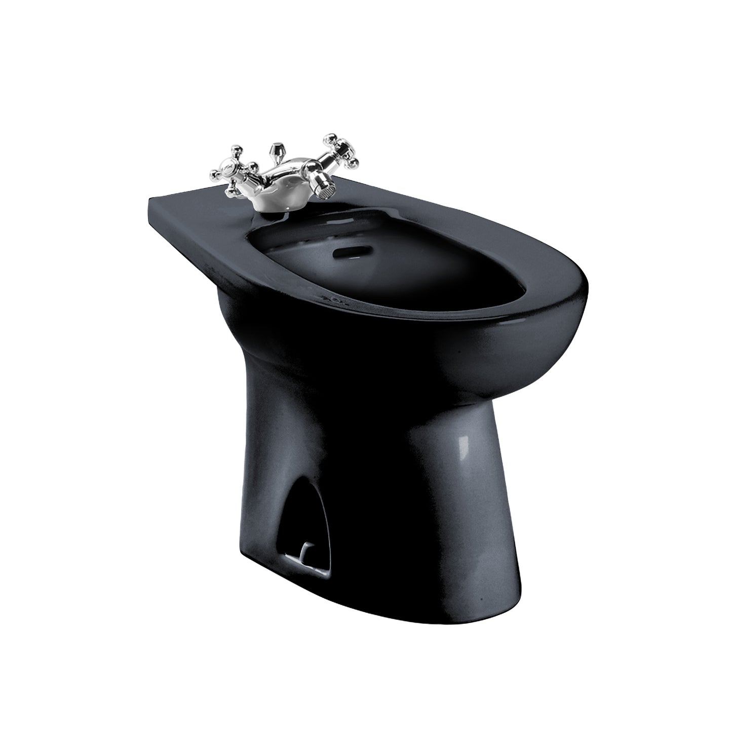 TOTO BT500AR#51 Piedmont Single Hole Deck Mounted Faucet Bidet - Ebony
