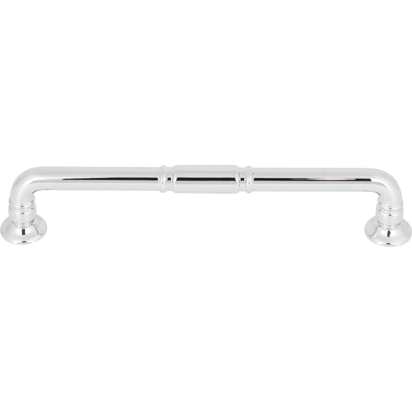 TOP KNOBS TK1004PC Kent 6 5/16" Center to Center Bar Pull - Polished Chrome