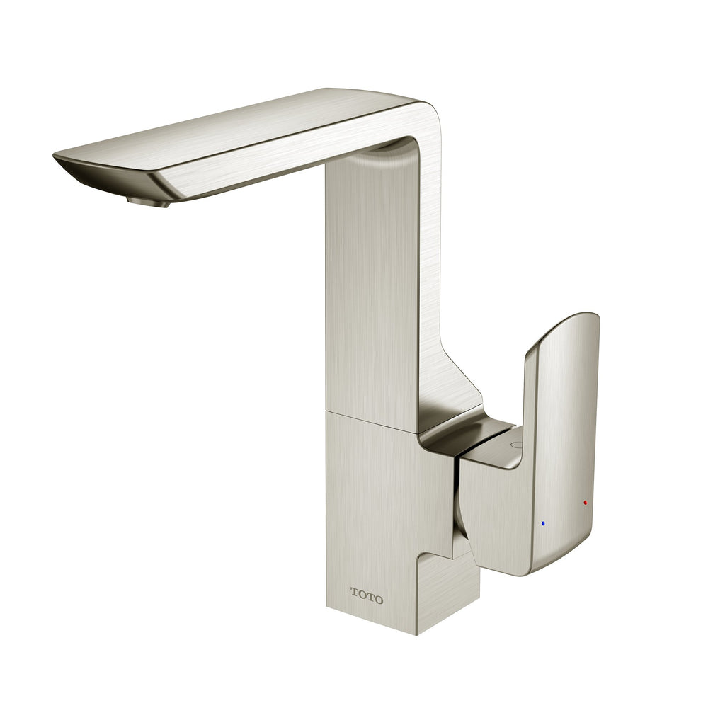 TOTO TLG02309U#BN Gr Series 1.2 Gpm Single Side Handle Bathroom Sink Faucet With Comfort Glide Technology And Drain Assembly - Brushed Nickel